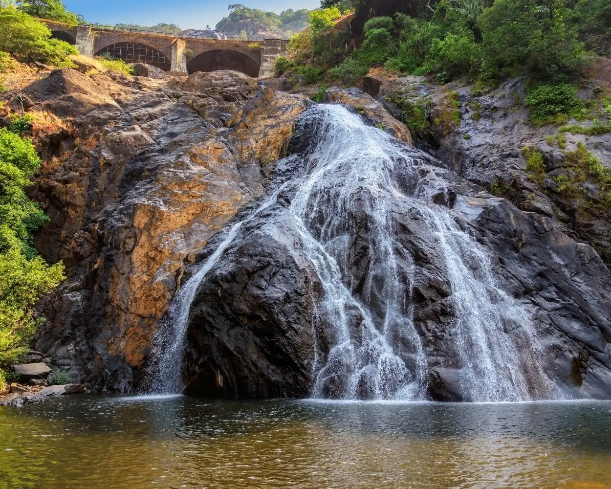 dudhsagar falls 4